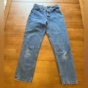 Everlane The ’90s Cheeky Jean Size 23 Ankle Medium Wash High Rise Straight